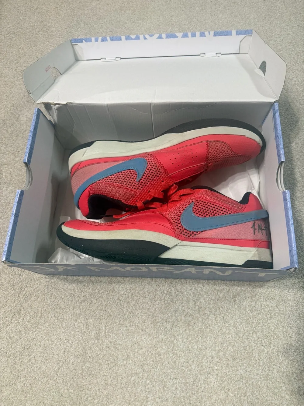 Nike Ja 1s with original Shoe Box